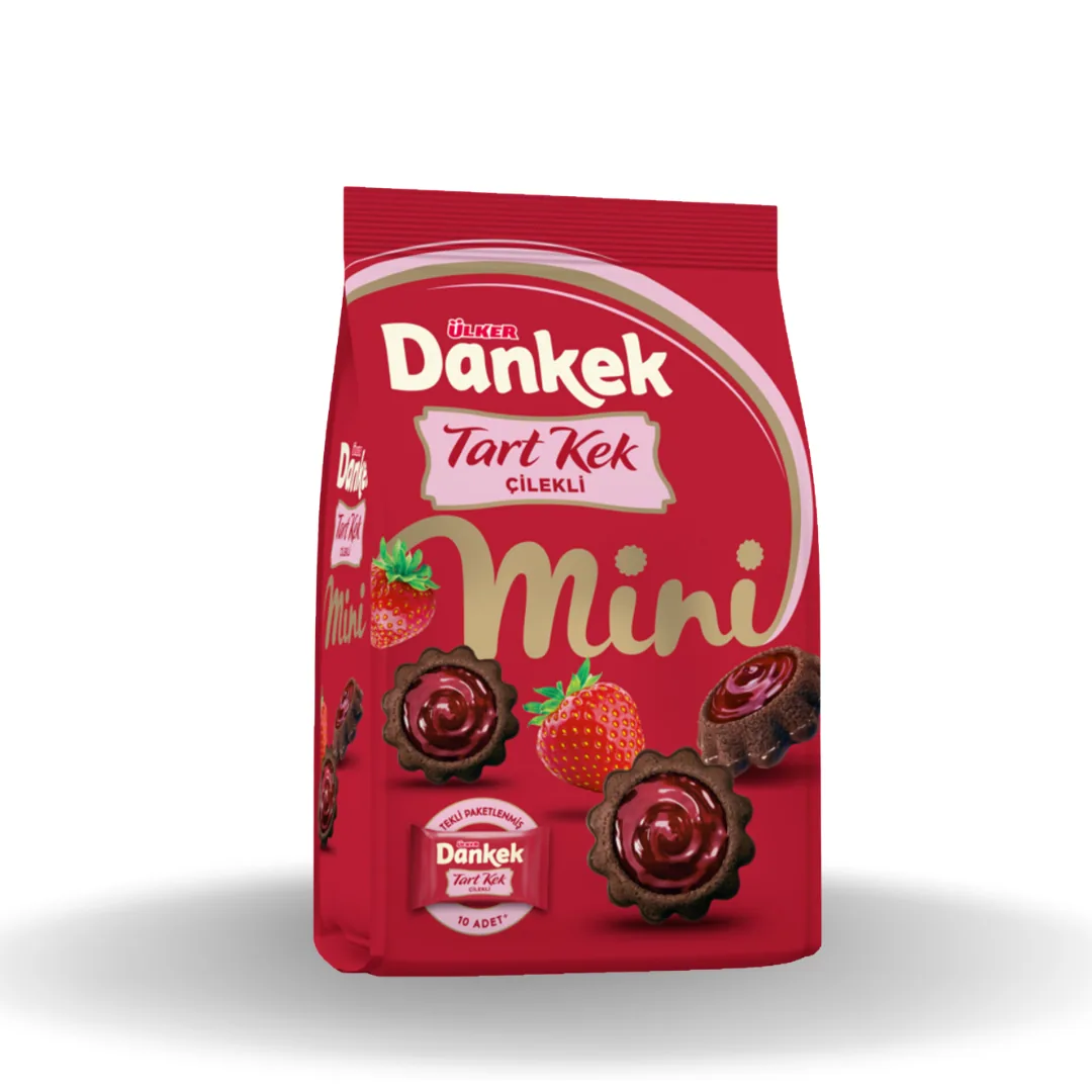 Ulker Dankek Tart Mini Çilek 150 Gr