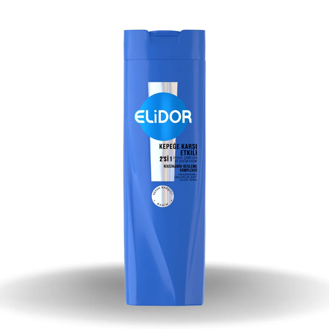 Elidor Kepeğe Karşı 2’si 1 Arada Şampuan 400 Ml