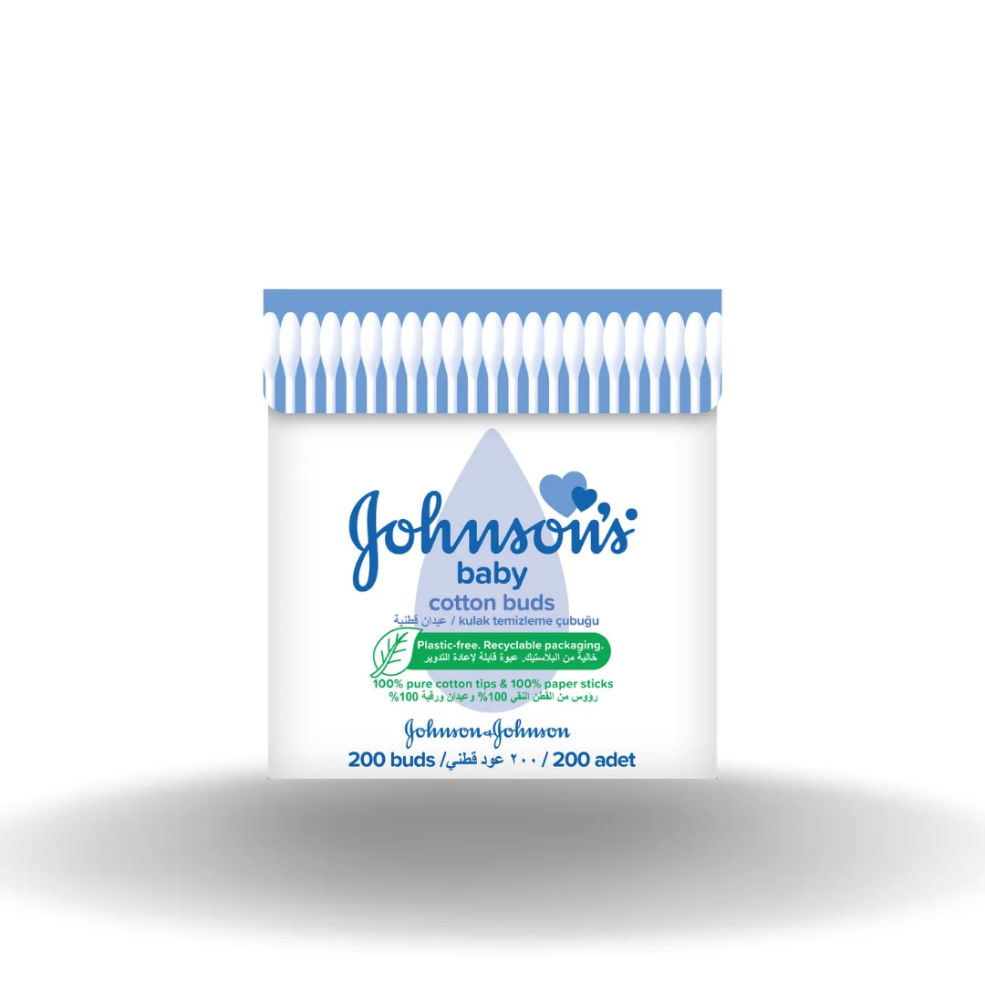 Johnson's Baby Kulak Çubuğu 200 Lü