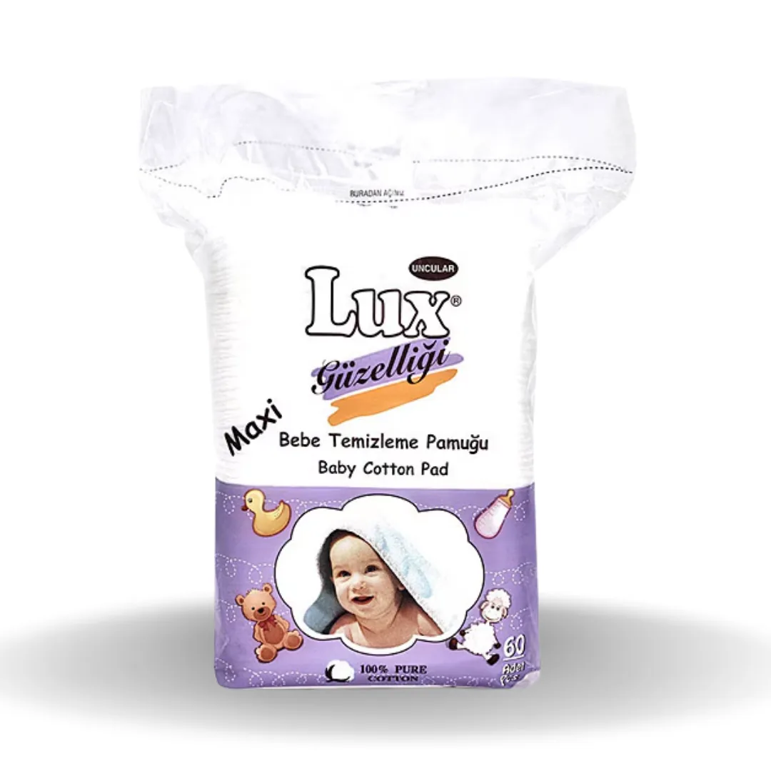 Lux Bebe Temizleme Pamuğu 60 LI
