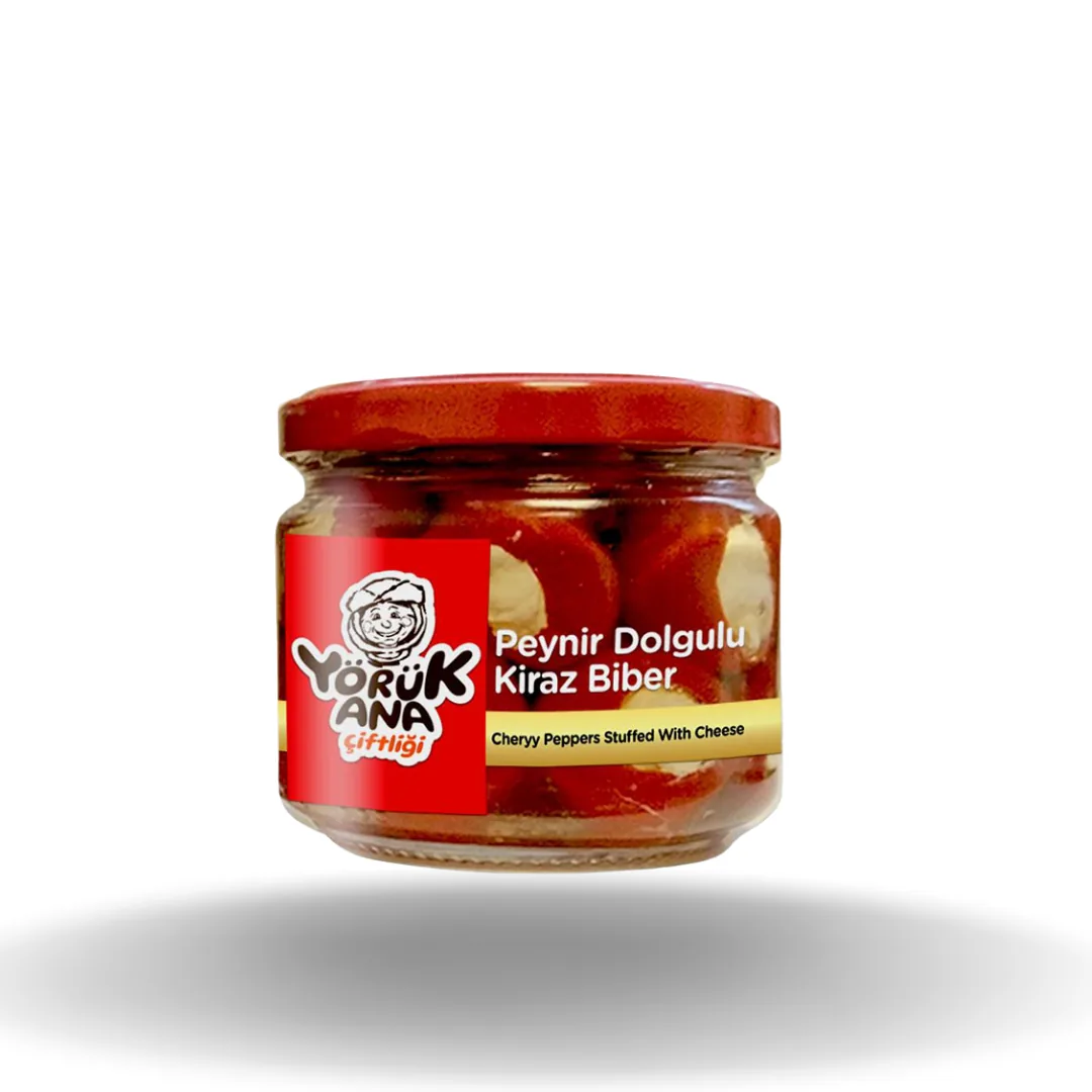 Yörük Ana Peynir Dolgulu Kiraz Biber 320 Gr