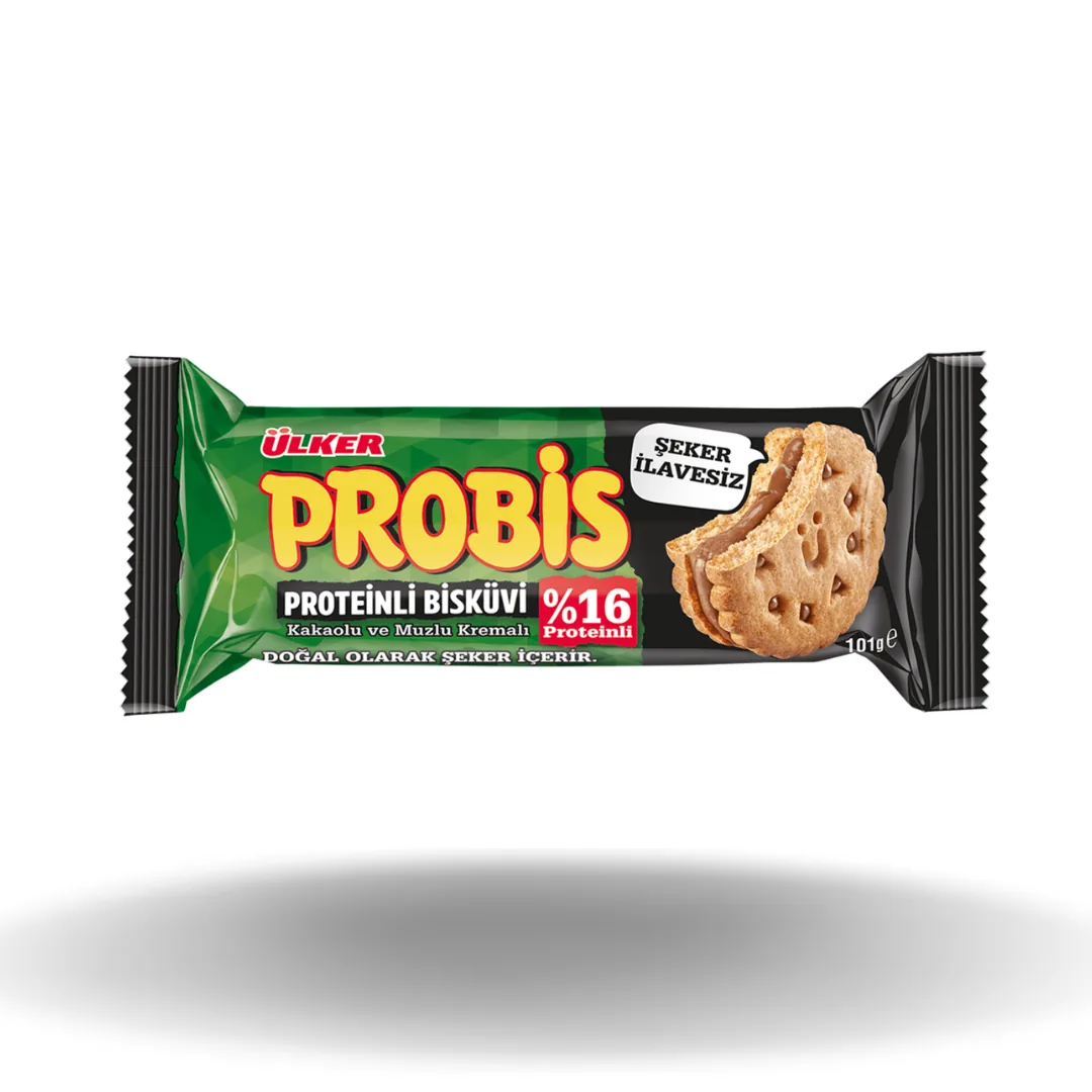 Ülker Probis Bisküvi Şeker ilavesiz 101 Gr
