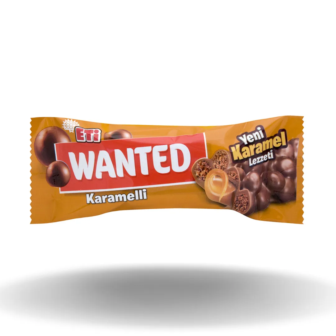 Eti Çikolata Karamelli Wanted 22 Gr