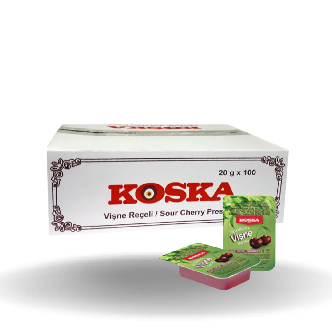 Koska Piknik Vişne Reçeli 20 Gr 100’lü