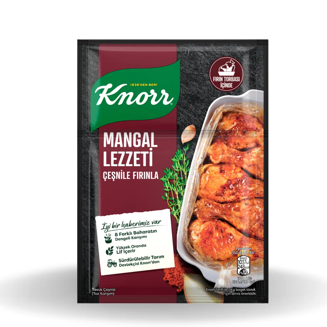 Knorr Çeşni Fırında Tavuk Mangal Lezzeti 29 Gr