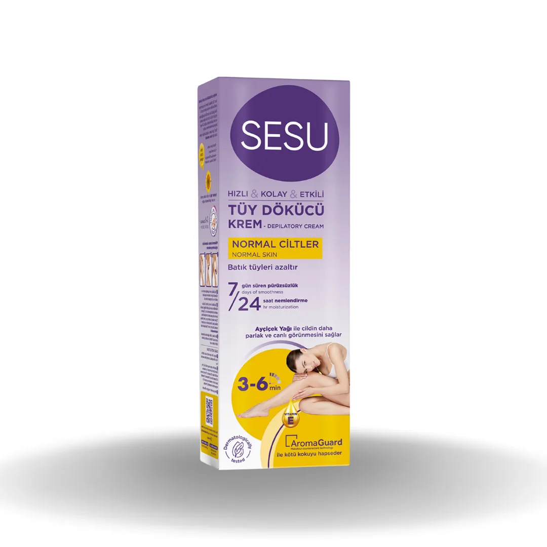 Sesu Tüy Dökücü Krem 100 Ml Normal Ciltler