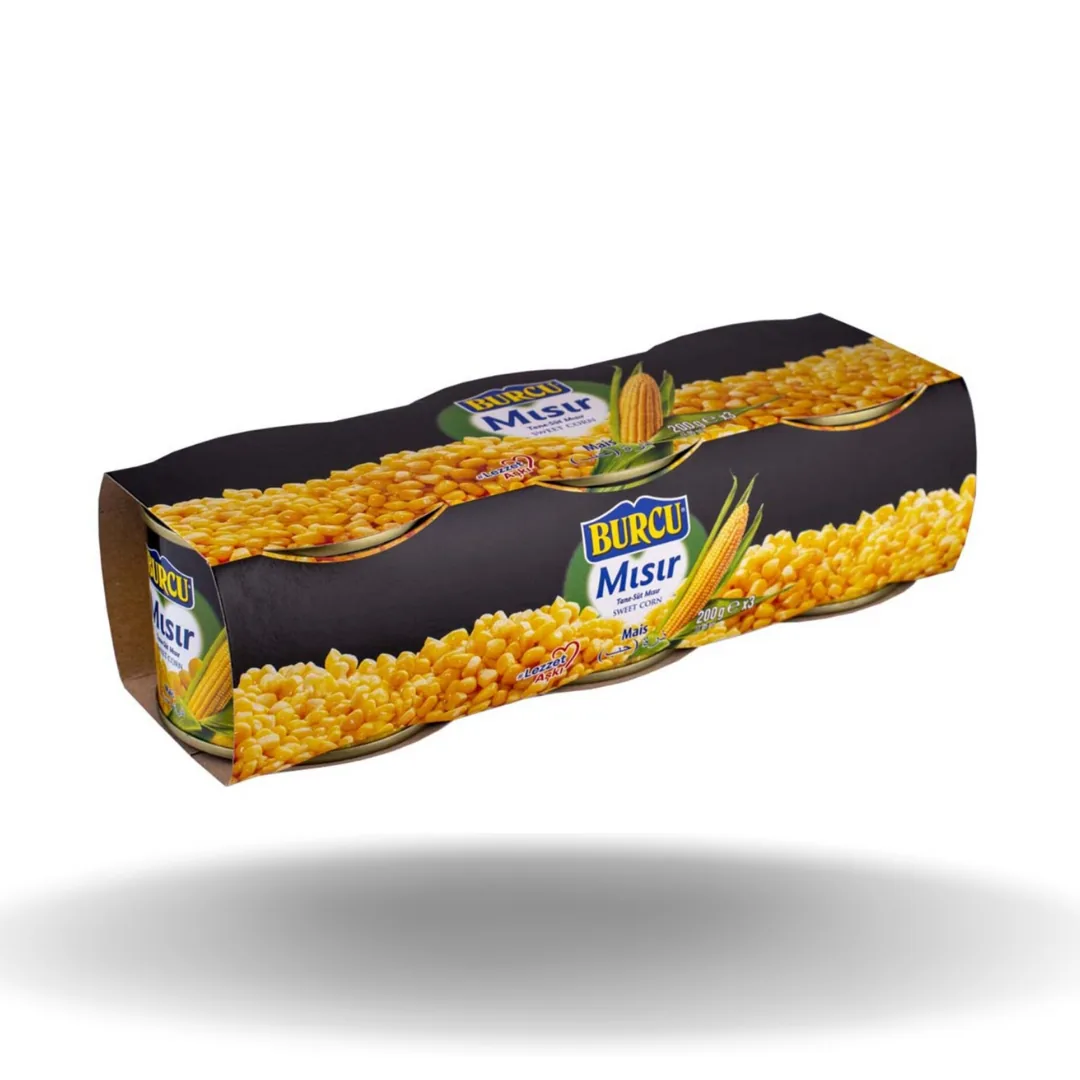 Burcu 3 Lü Haşlanmış Misir 200 Gr