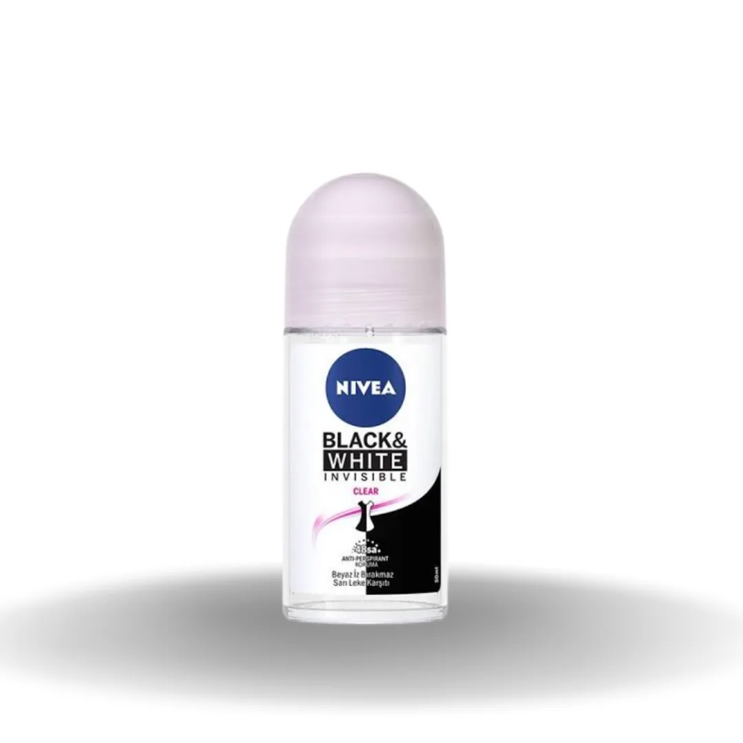 Nivea B&W Invisible Authentic Kadın Roll- On 50 Ml