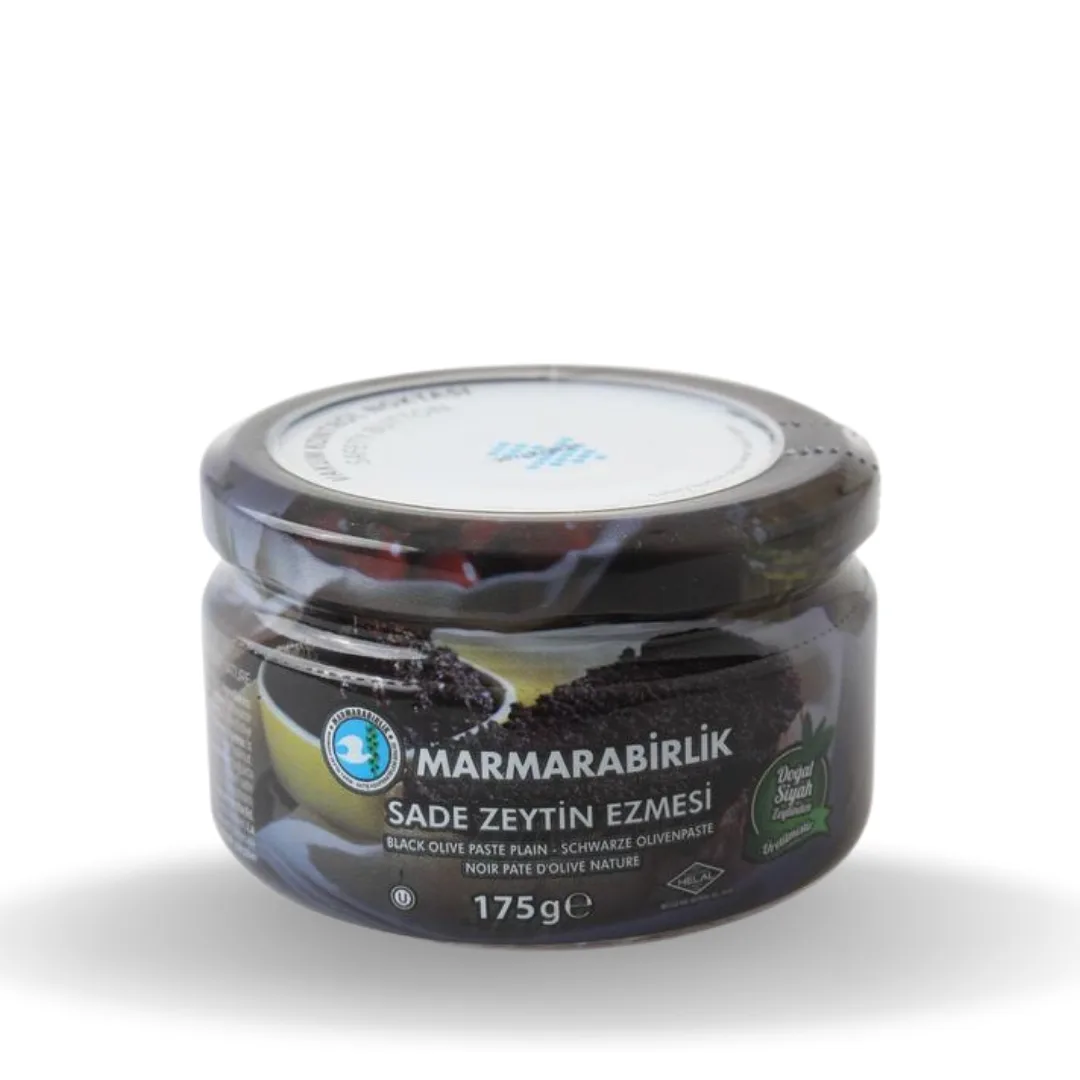 Marmarabirlik Sade Siyah Zeytin Ezmesi 175 Gr