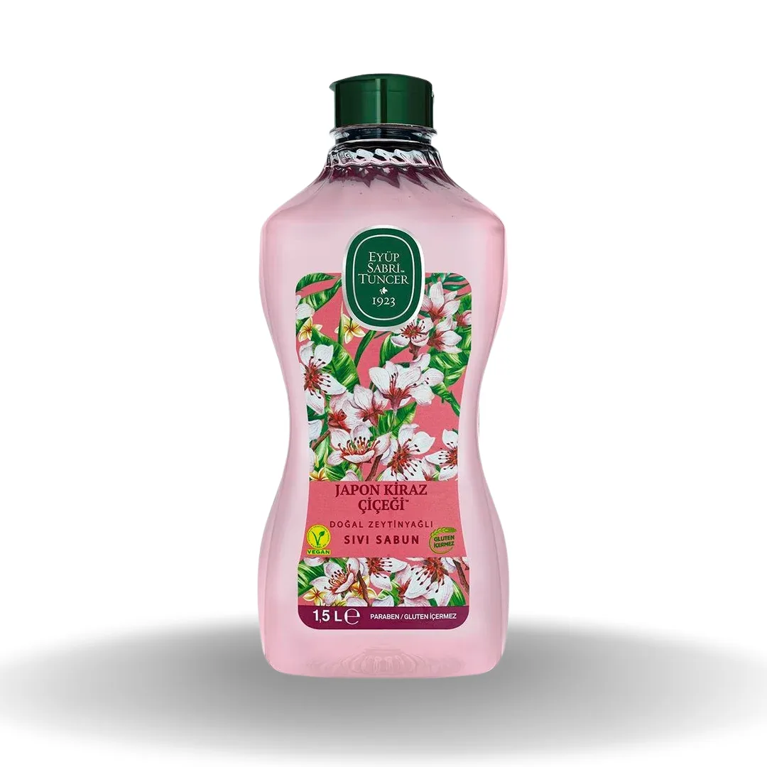 Eyüp Sabri Tuncer Japon Kiraz Çiçeği Sıvı Sabun 1.5 Lt