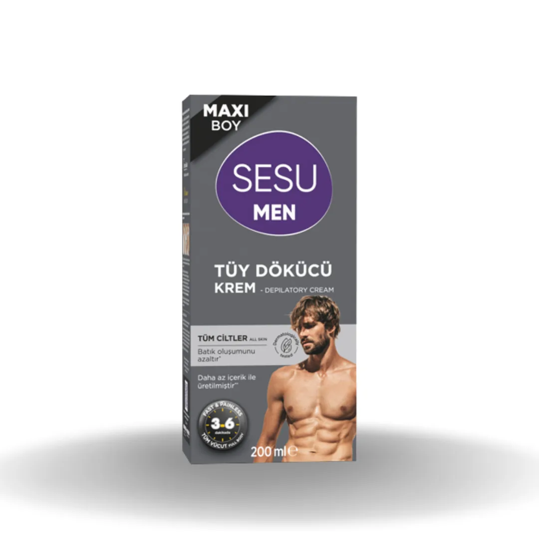 Sesu For Men Tüy Dökücü Krem 200 Ml