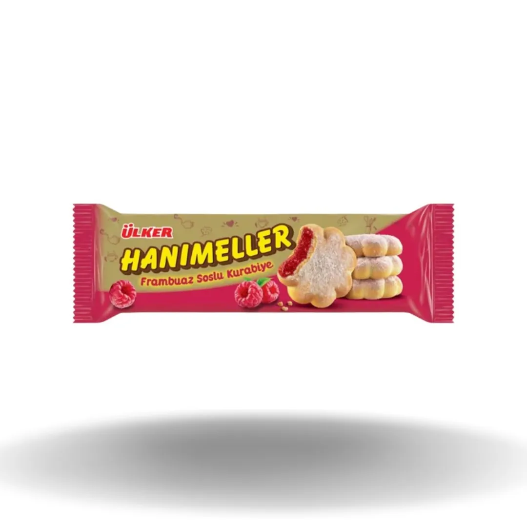 Ülker Hanımeller Frambuaz Soslu Kurabiye 94.5 Gr