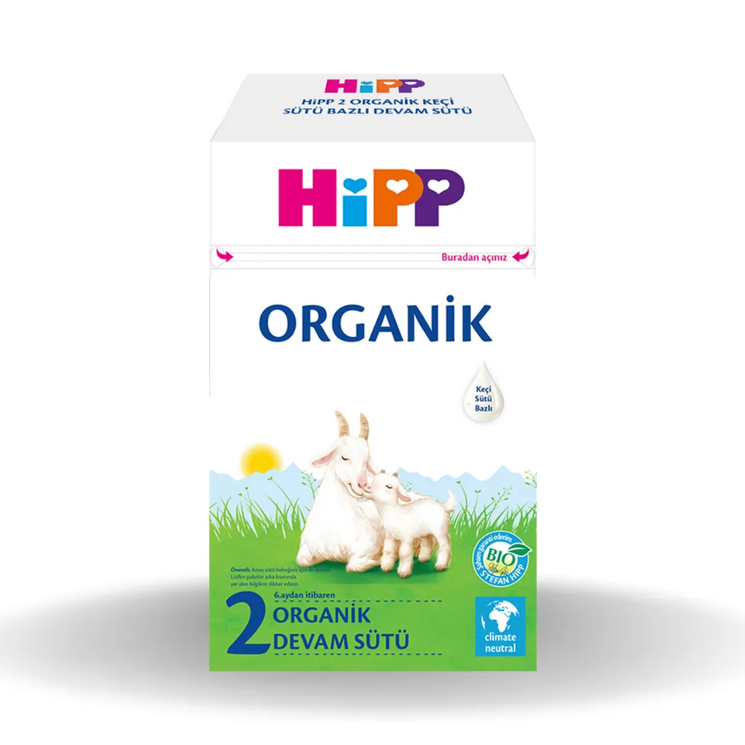 Hipp 2 Organik Keçi Sütü Bazlı Devam Sütü 400 Gr