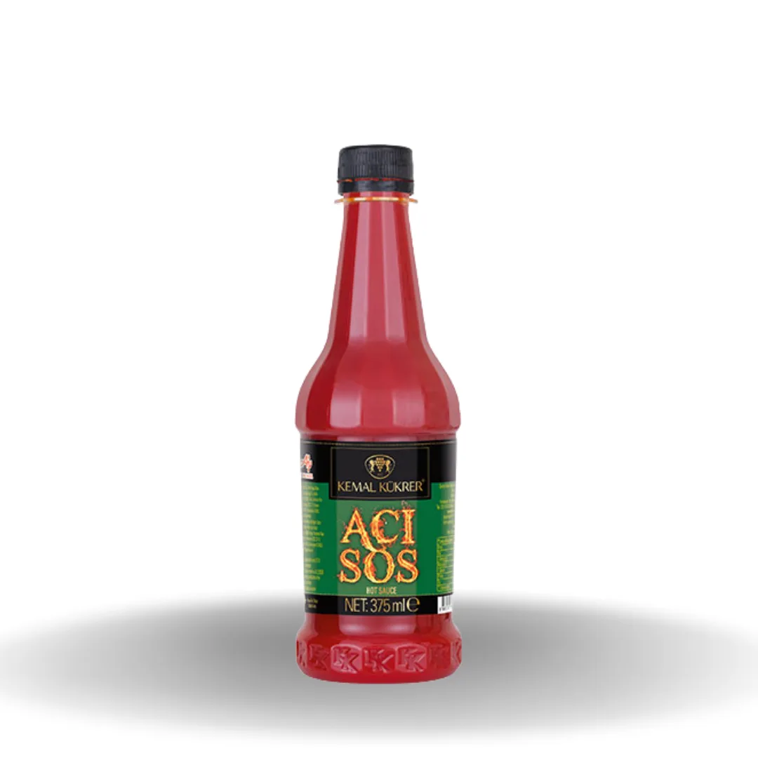 Kemal Kükrer Acı Biber Sosu Pet Şişe 375 ML