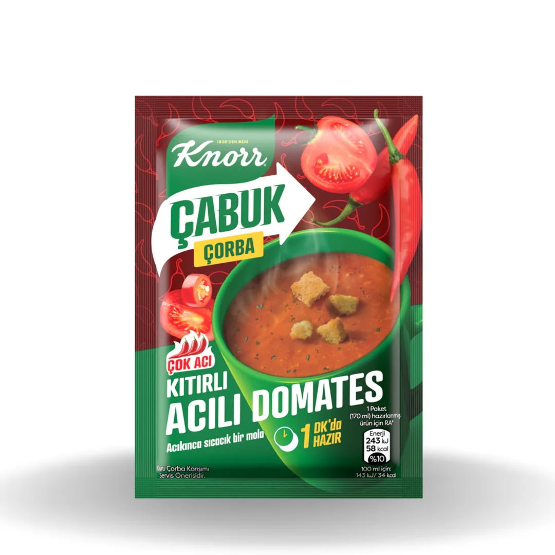 Knorr Çabuk Kitırlı Domates Çorbası 22 Gr