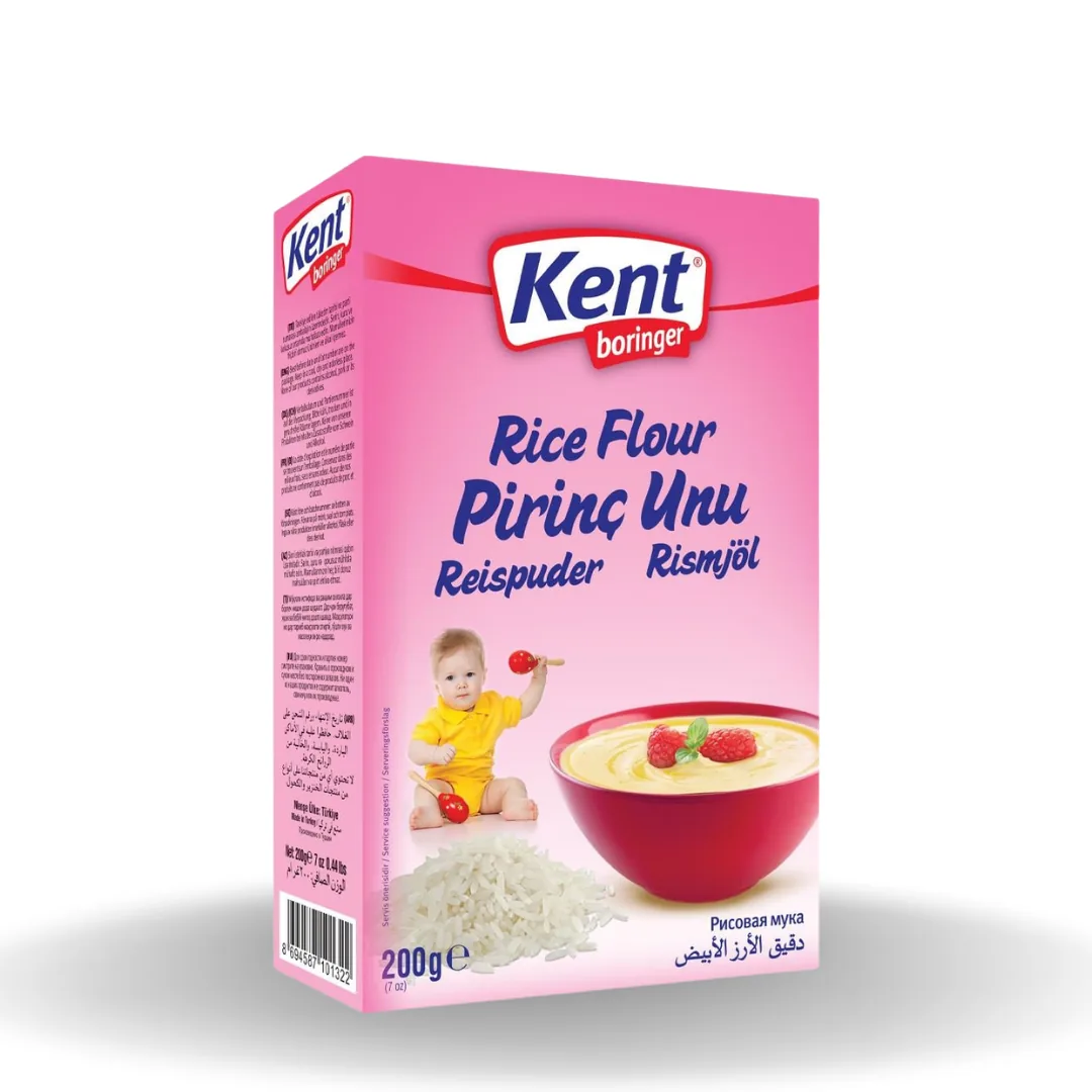 Kent Boringer Pirinç Unu 200 Gr
