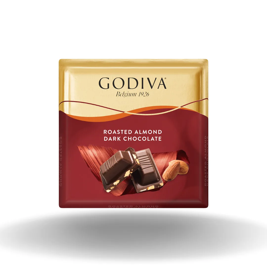 Godiva Bademli Bitter Çikolata Kare 60 Gr
