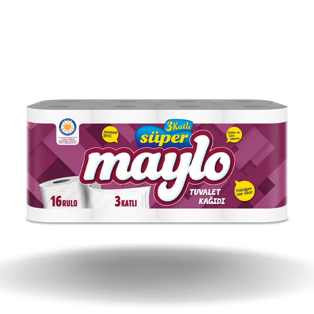 Maylo Tuvalet Kağıdı 3 Katlı 16 LI