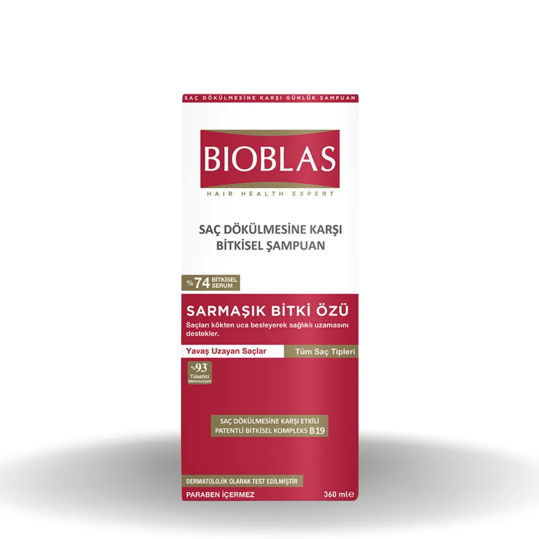 BIOBLAS UZAMA DÖKÜLMELERE KARŞI ŞAMPUAN 360 ML