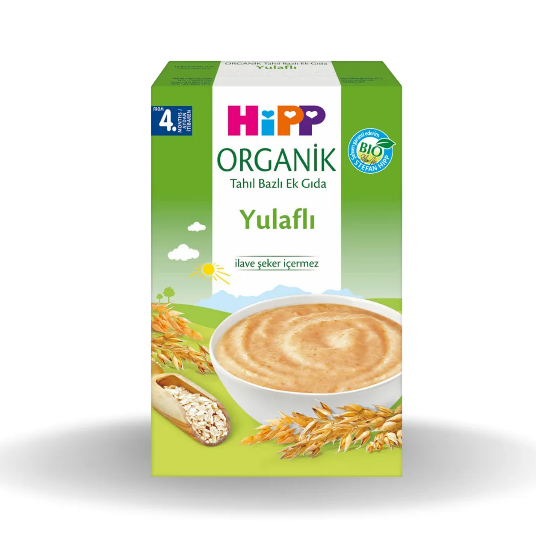 Hipp Organik Yulaflı Tahıl Bazlı Ek Gıda 200 Gr