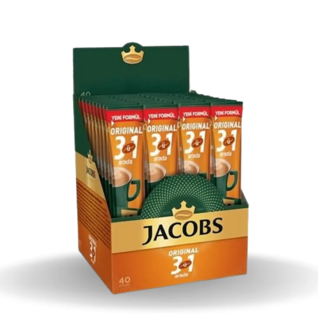 Jacobs 3N1 Kahve 16 Gr Paket x40