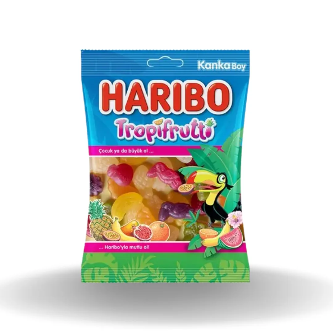 Haribo Jelly Tropik (Tropifruttı Bag) 80 Gr
