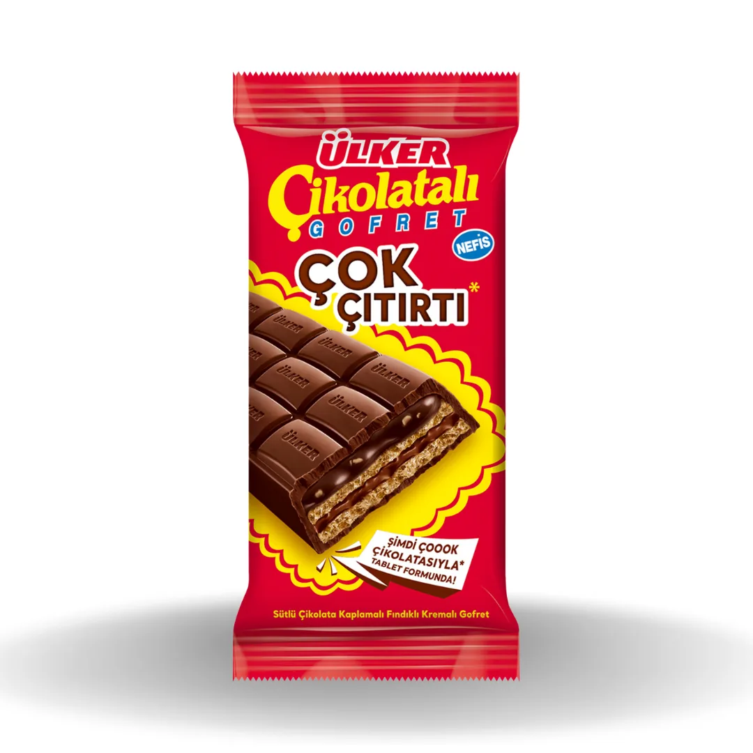 Ulker Tablet Çikolatalı Gofret 100 Gr