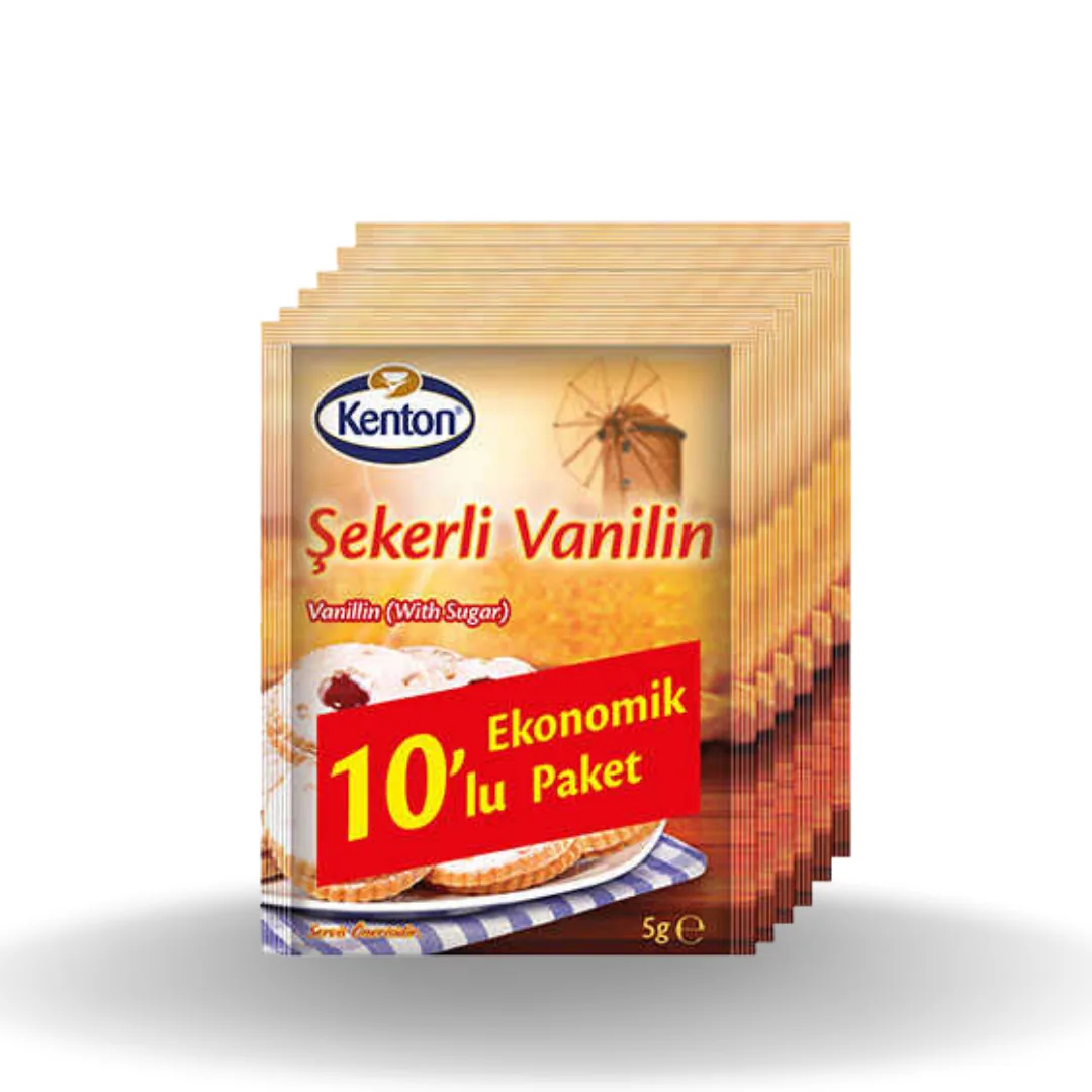 Kenton Şekerli Vanilin 10 Lu