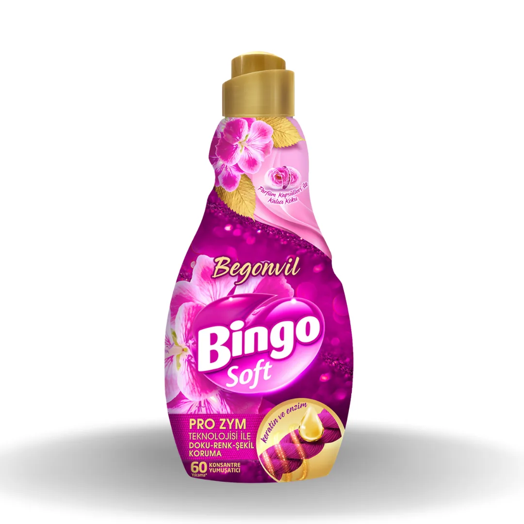 Bingo Soft Konsantre Yumuşatıcı Begonvil 1.440 Ml