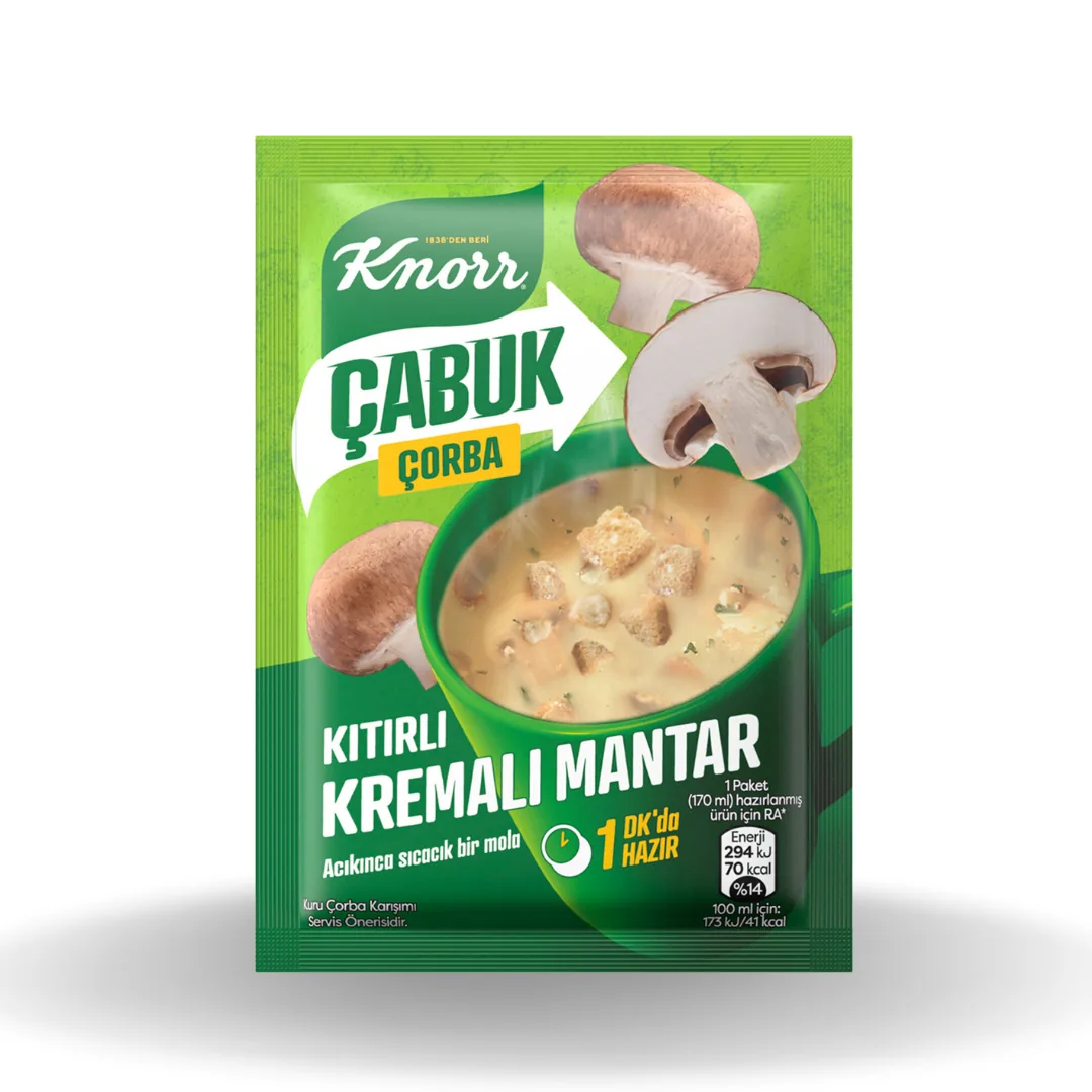 Knorr Çabuk Çorba Kremalı Mantar 19 Gr