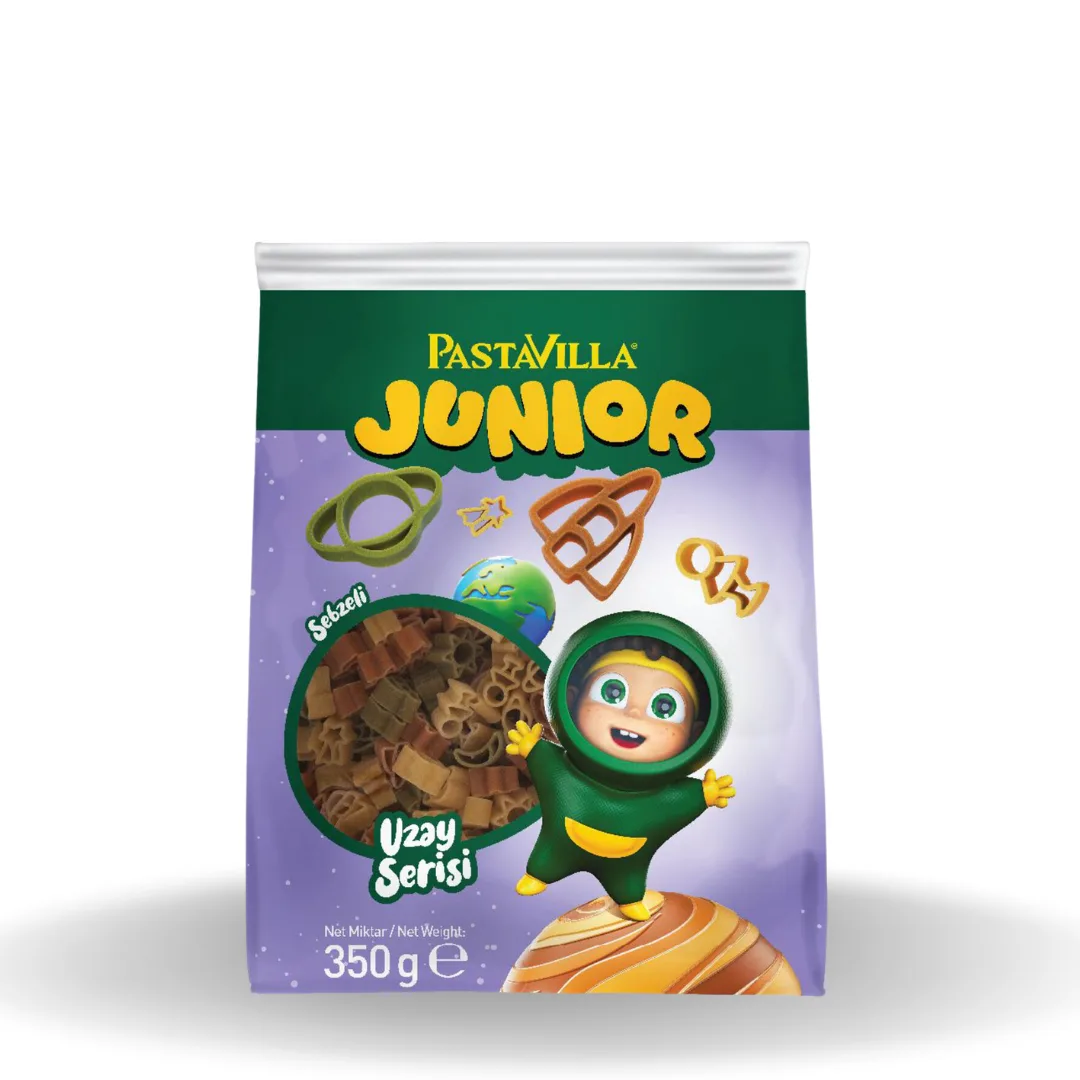 Pastavilla Junior Uzay 3 Renk Sebzeli Makarna 350 G