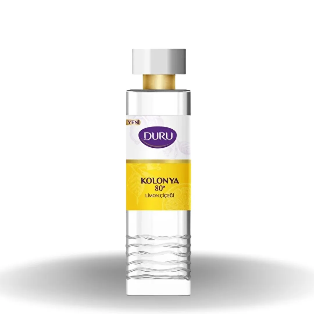 Duru Limon Çiçeği Kolonyası Cam Şişe 200 ml