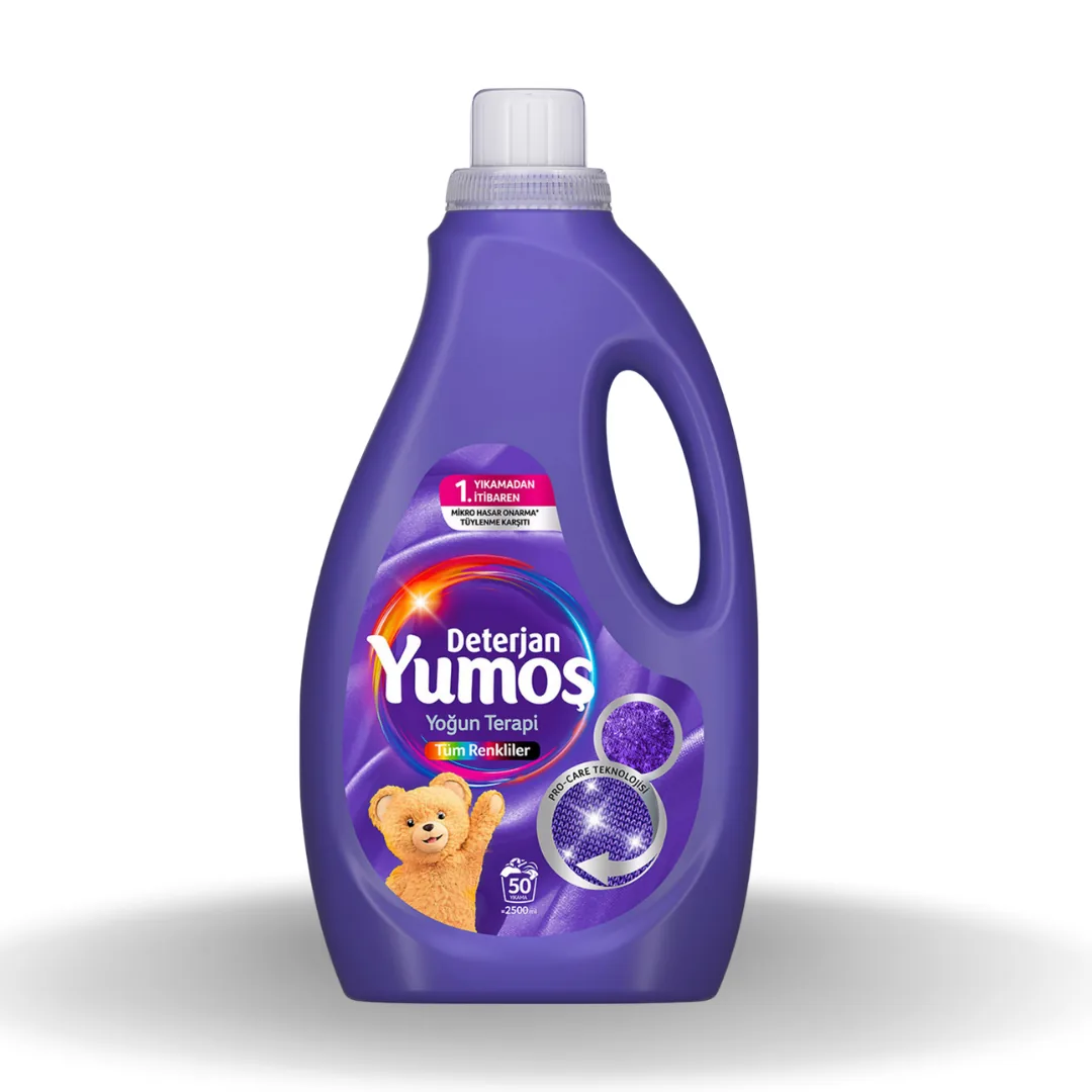 Yumoş Tüm Renkler Sıvı Deterjan 2500 Ml