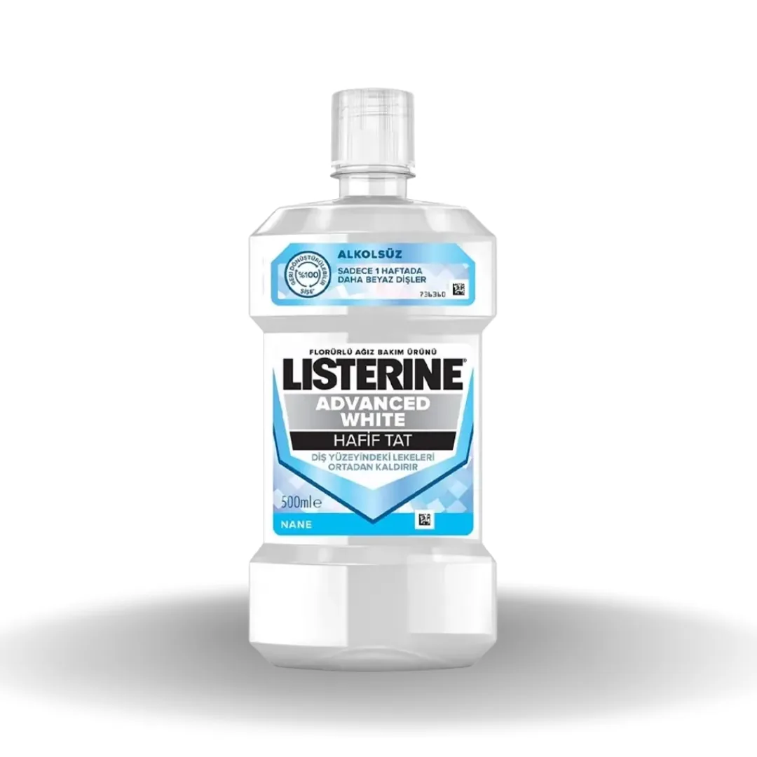 Listerine Advanced White Ağız Gargara 500 Ml