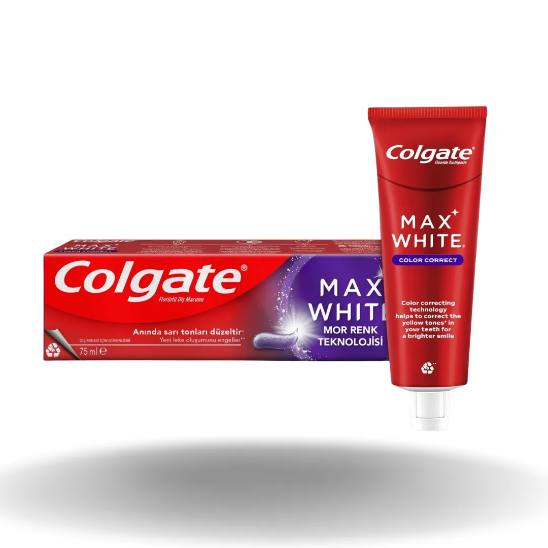 Colgate Max White Mor Renk Teknolojisi Diş Macunu 75 Ml