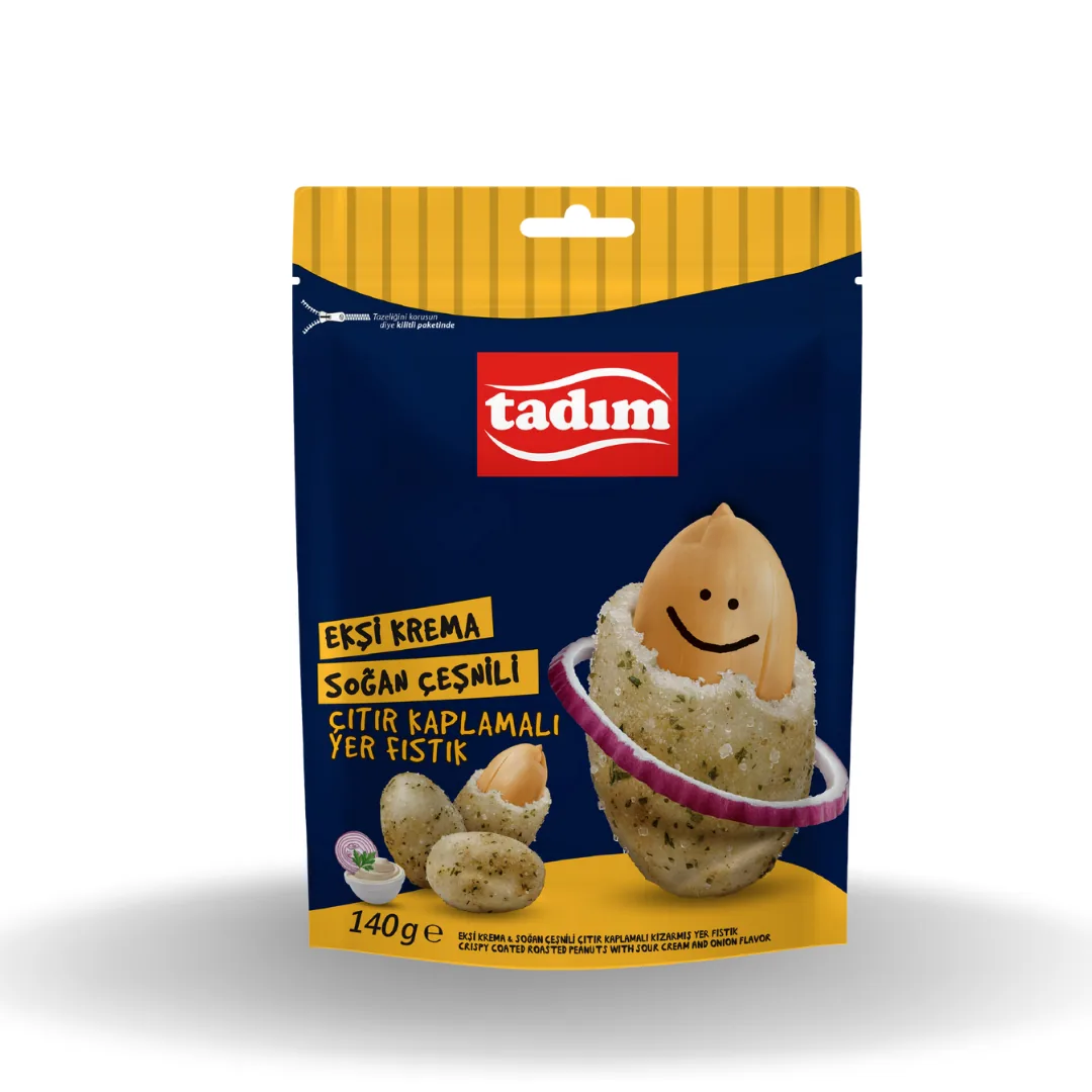 Tadım Çıtır Kaplamalı Yer Fıstığı Ekşi Krema 140 Gr