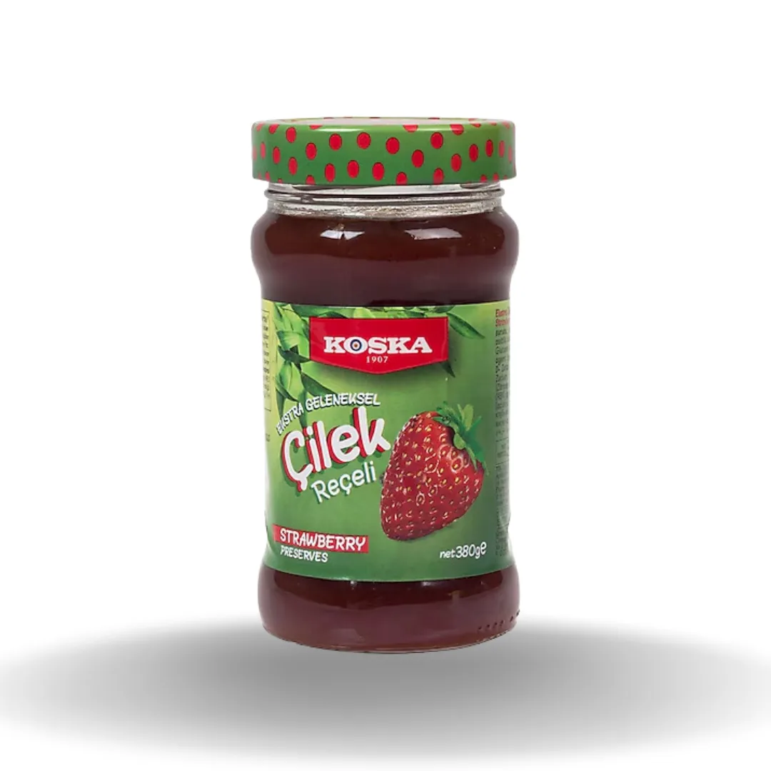 Koska Ekstra Geleneksel Çilek Reçeli 380 Gr