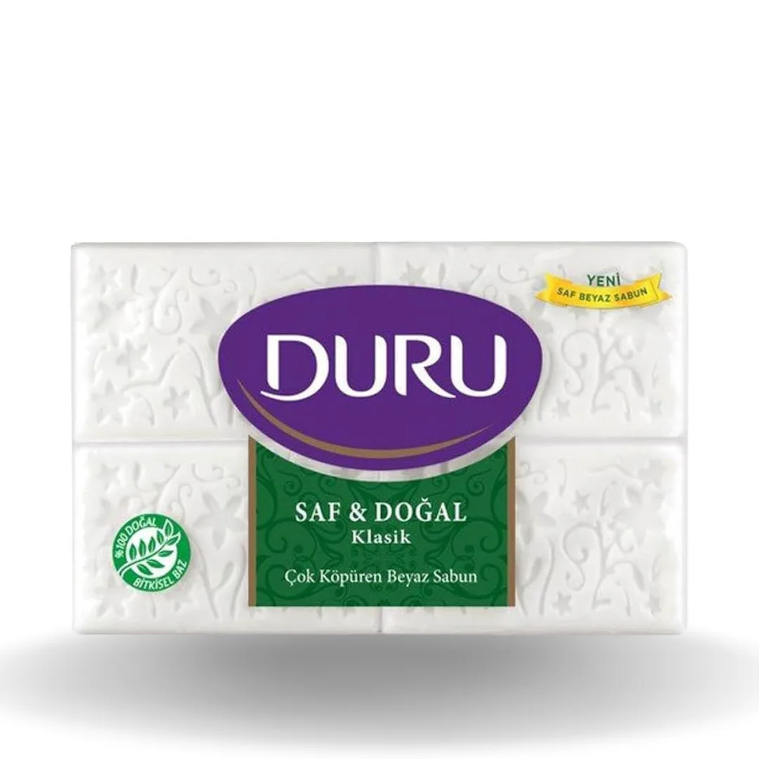 Duru Klasik Saf Doğal Banyo Sabunu 4x150 Gr 600 Gr