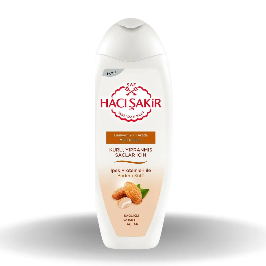Hacı Şakir Bademli 2’si 1 Arada Şampuan 500 Ml