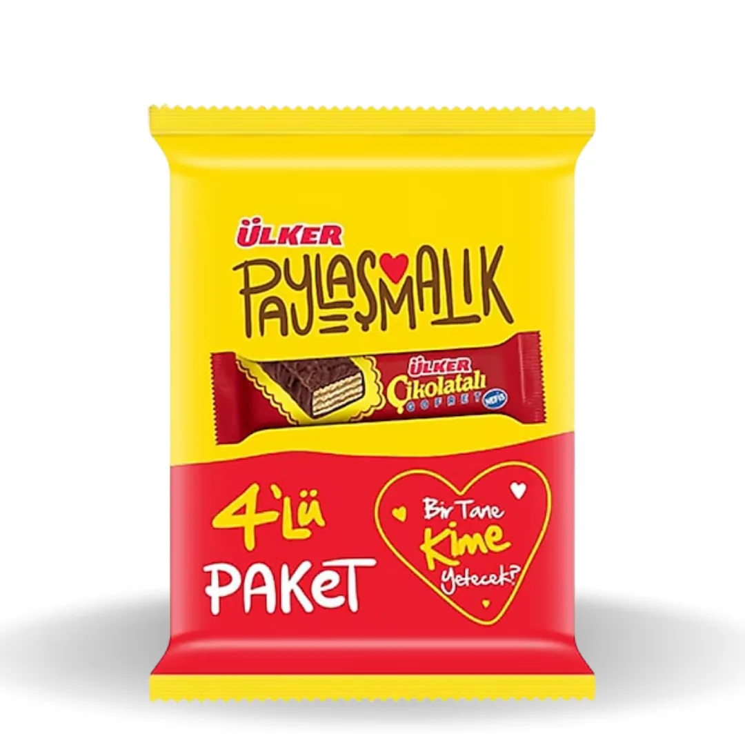 Ülker Çikolatalı Gofret 36 Gr 4 Lü