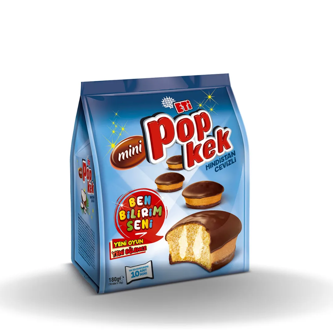 Eti Popkek Mini Hindistan Cevizli 180 Gr