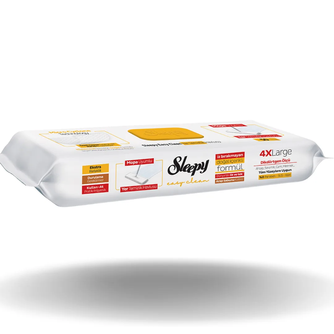 Sleepy Mop Yer Temizlik Havlusu Arap Sabunlu 50'li