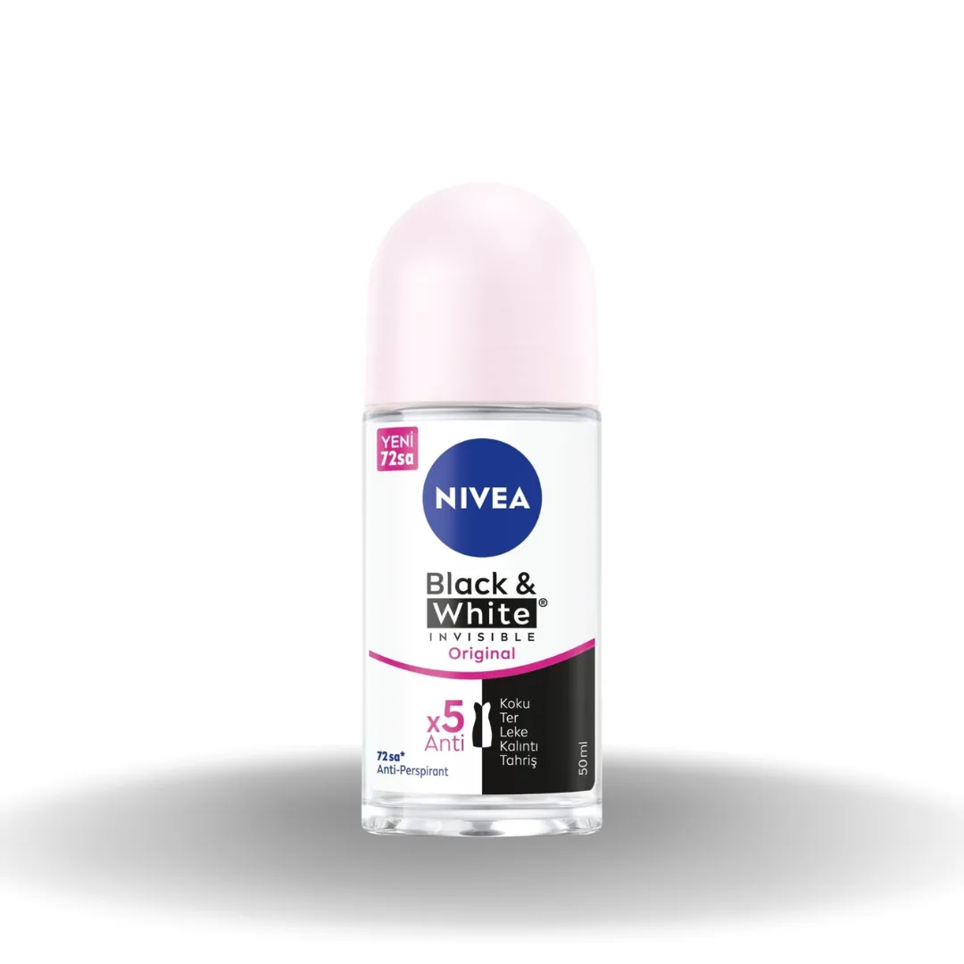 Nivea inv. B&W Clear Kadın Roll-On 50 Ml