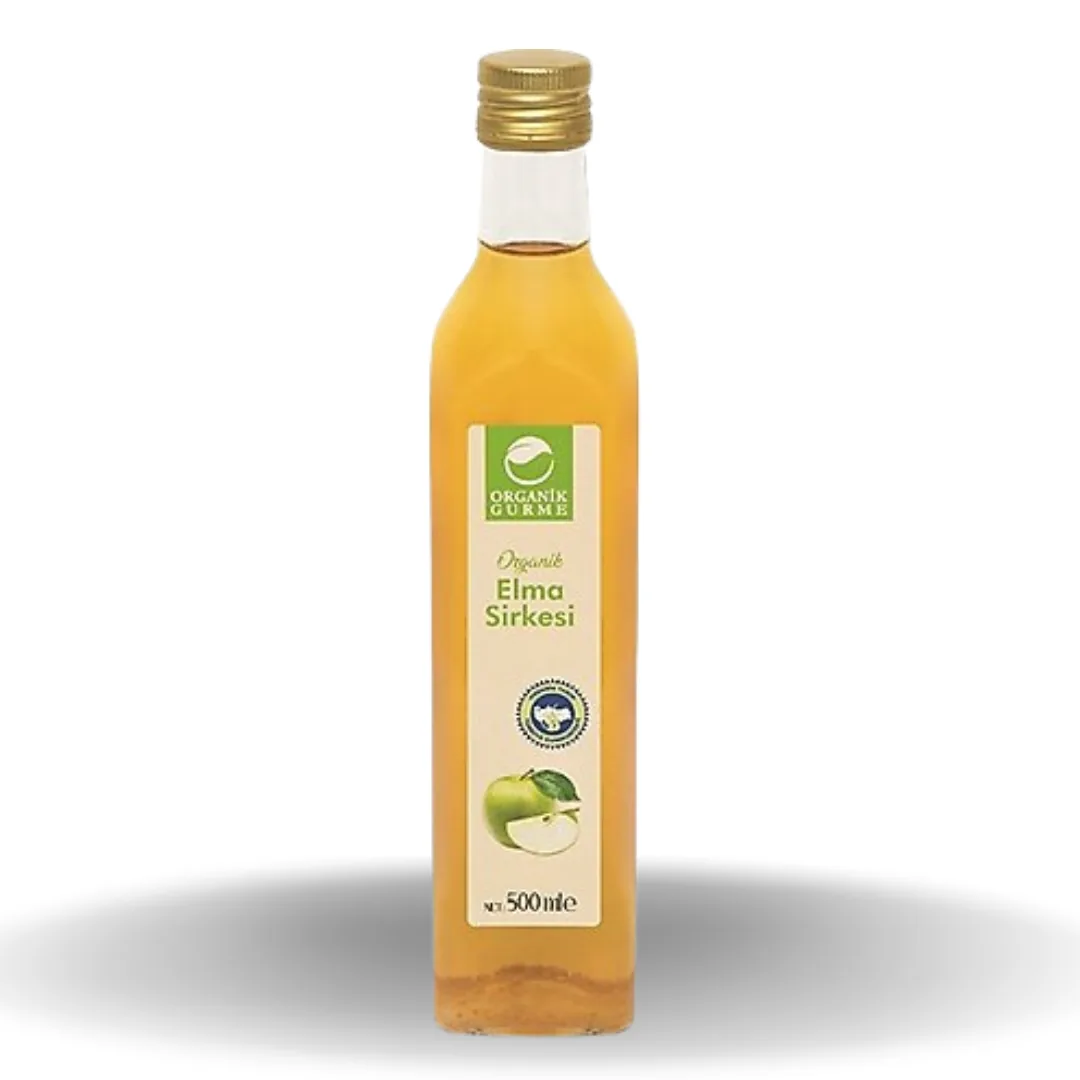 Organik Gurme Elma Sirkesi 500 Ml