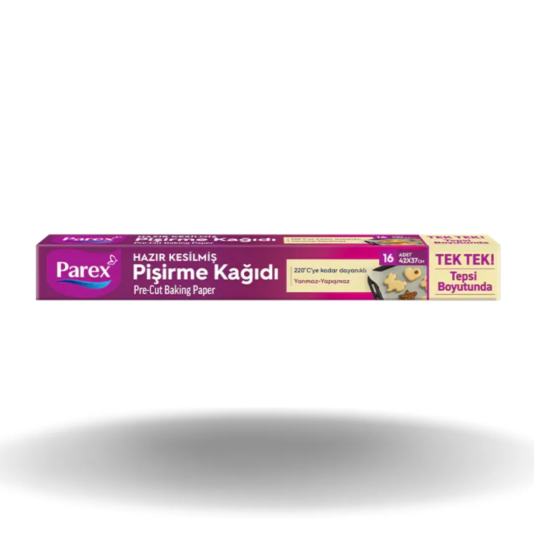 Parex Hazır Kesilmiş Pişirme Kağıdı 16'LI