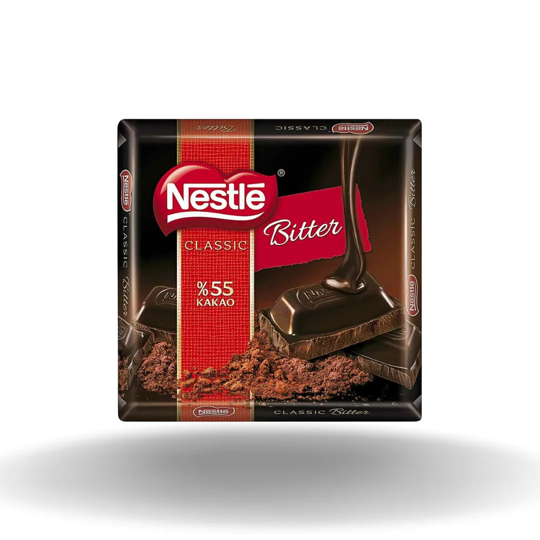 Nestle Classic Kare Çikolata Bitter 60 Gr
