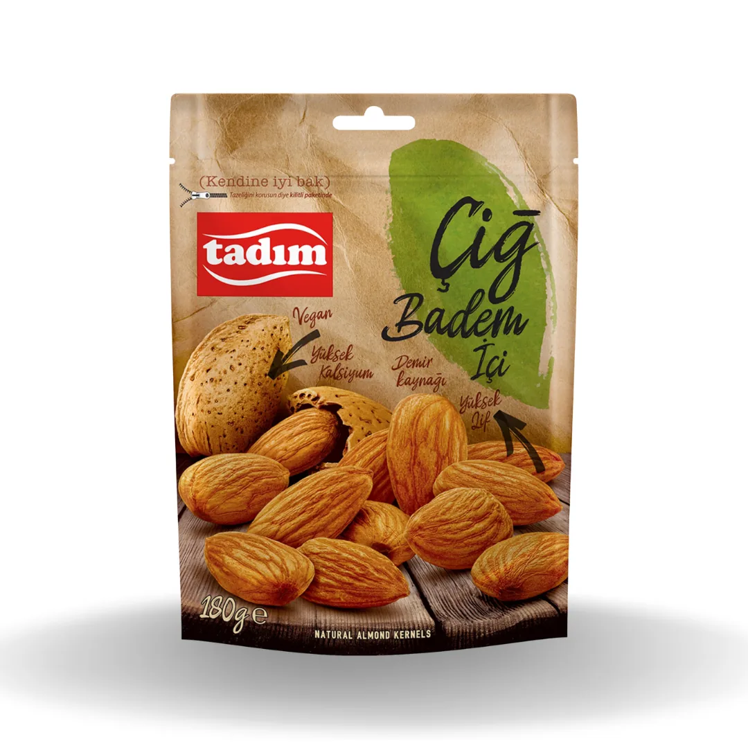 Tadım Çiğ Badem İçi 180 Gr