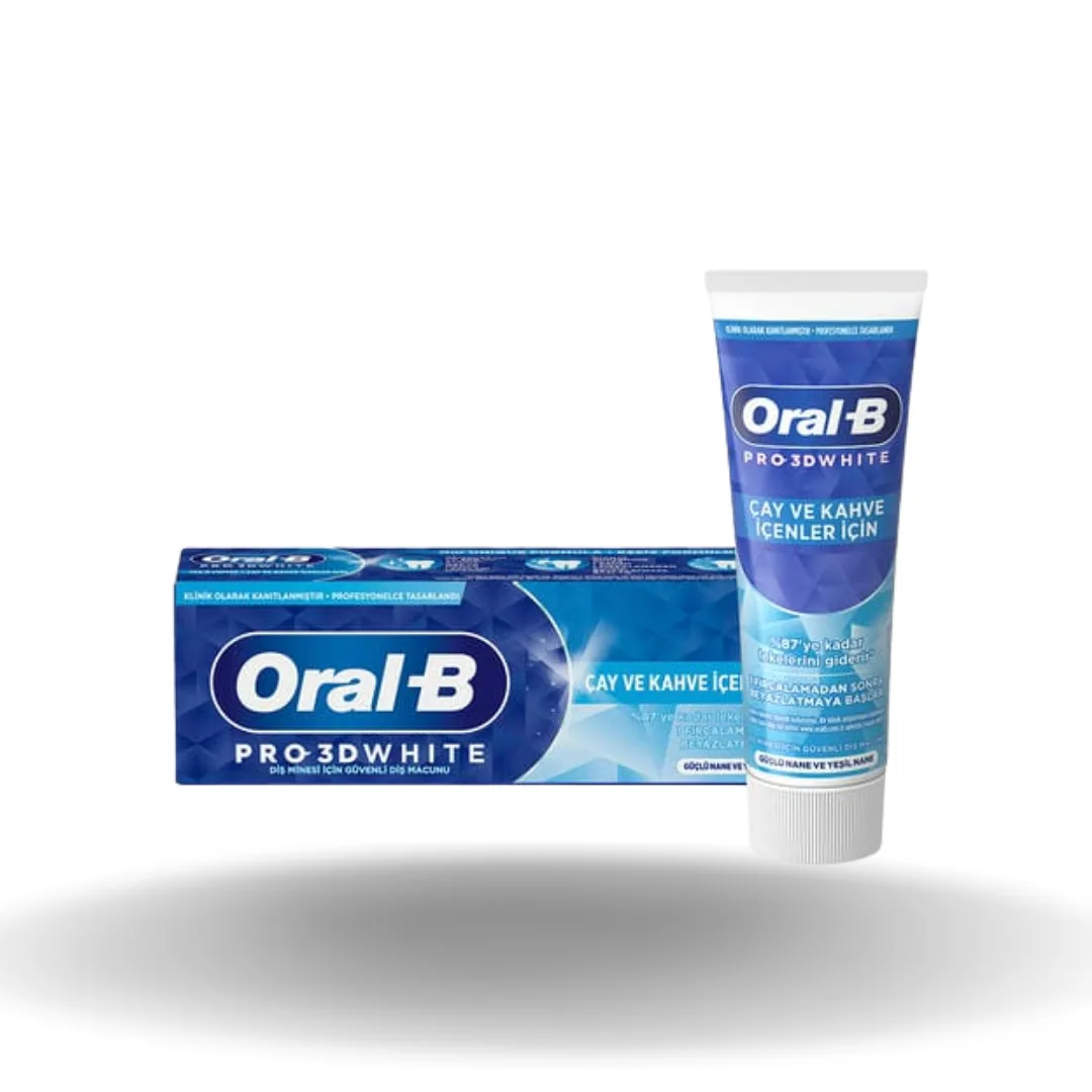 Oral-B Pro Diş Macunu 3Dw Çay Ve Kahve İçenler 75 Ml
