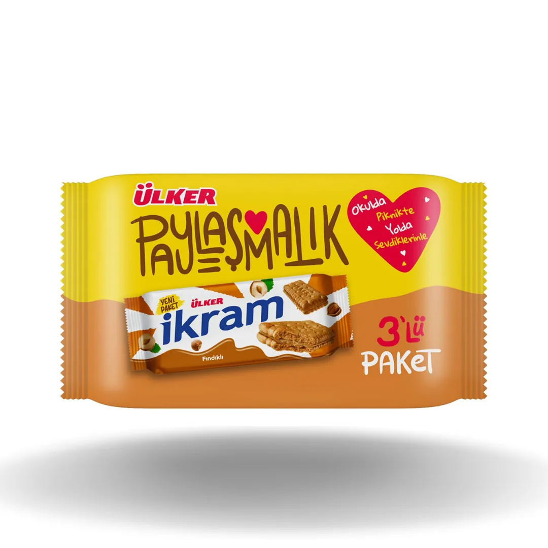 Ülker İkram Fındık Kremalı 3x84 Gr