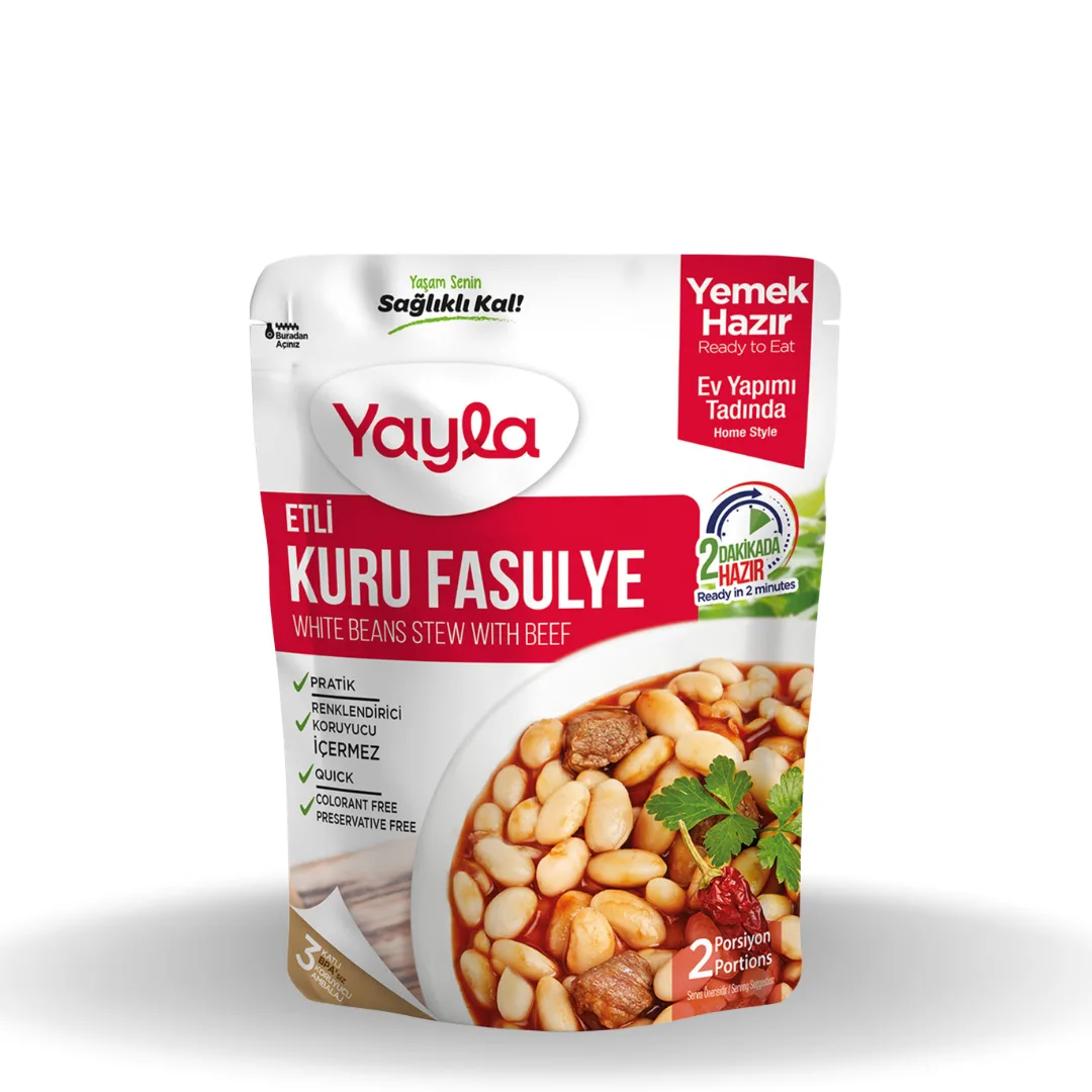 Yayla Hazır Etli Kuru Fasulye Yemeği 250 G
